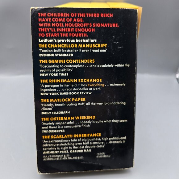 Robert Ludlum Thrilling action Mystery Paperback Books (Set of 6) - Picture 9 of 15